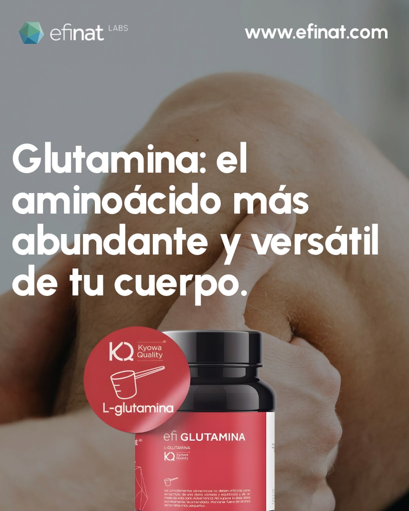 Glutamina: el aminoácido más abundante y versátil de tu cuerpo.